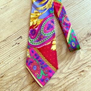Vintage Versace Couture silk tie